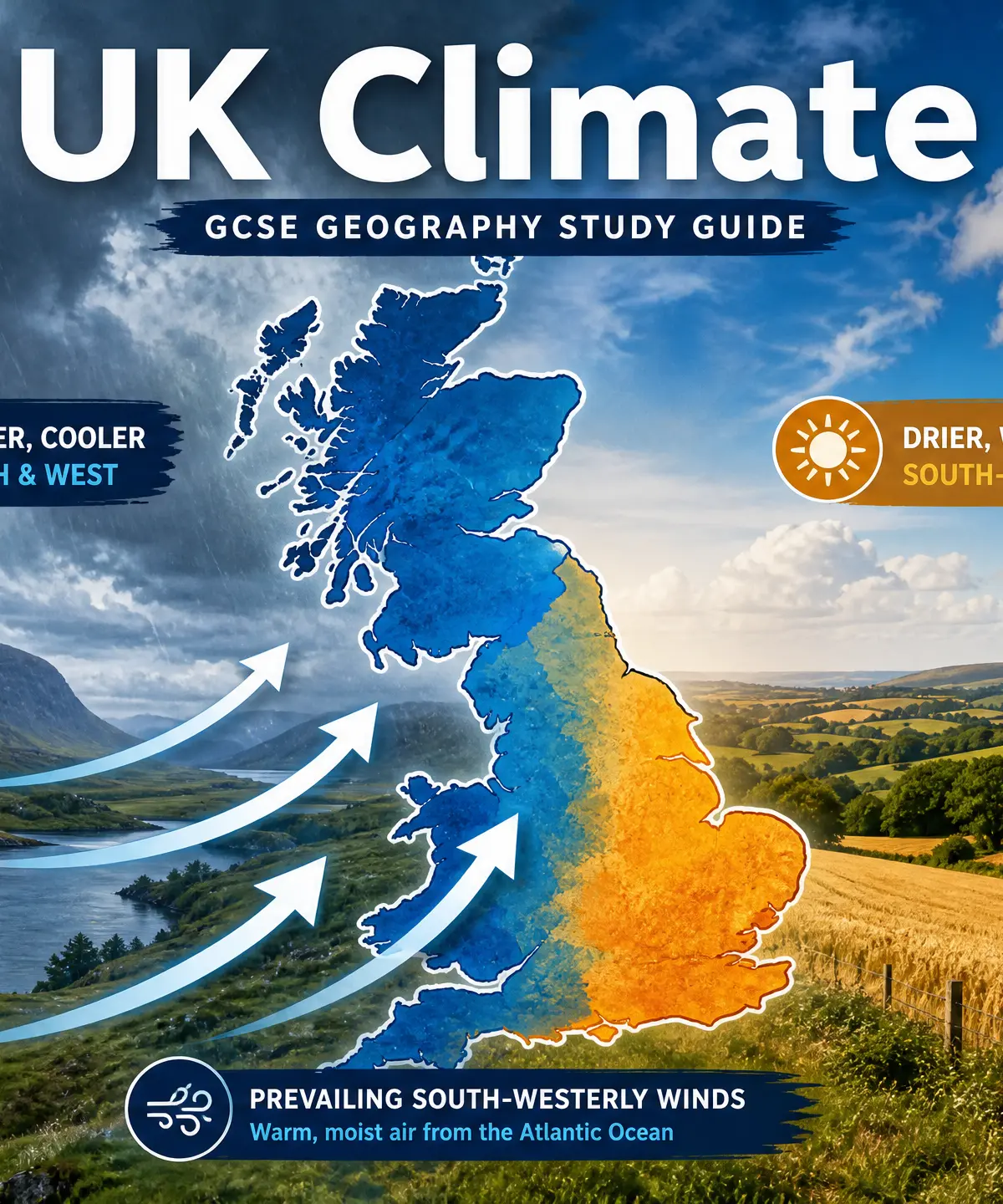 The UK's Temperate Maritime Climate