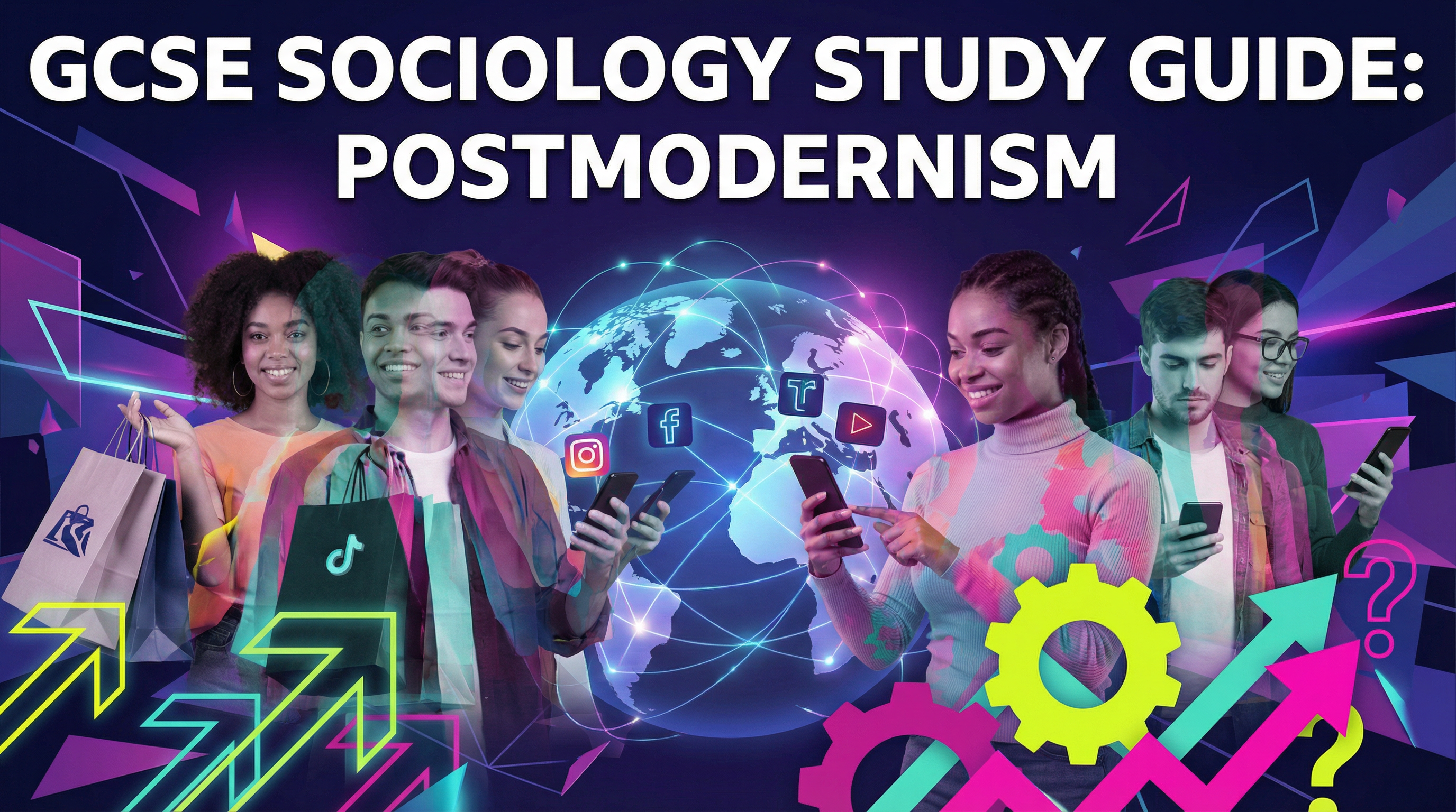 Postmodernism — OCR GCSE study guide illustration