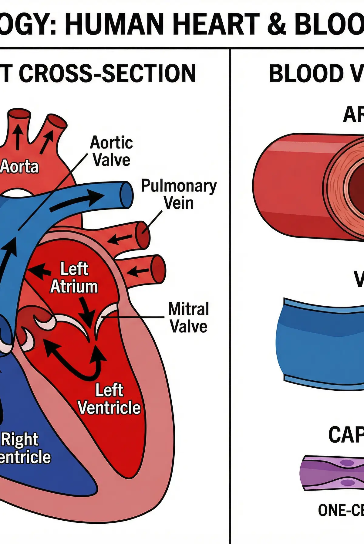 The Heart and Blood Vessels