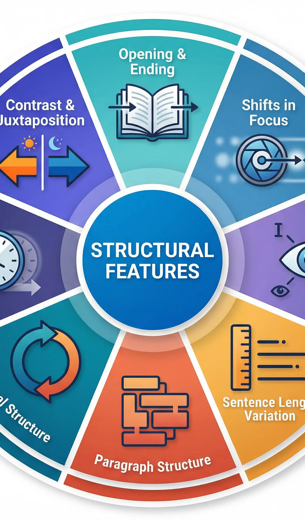 Key structural features to identify and analyse