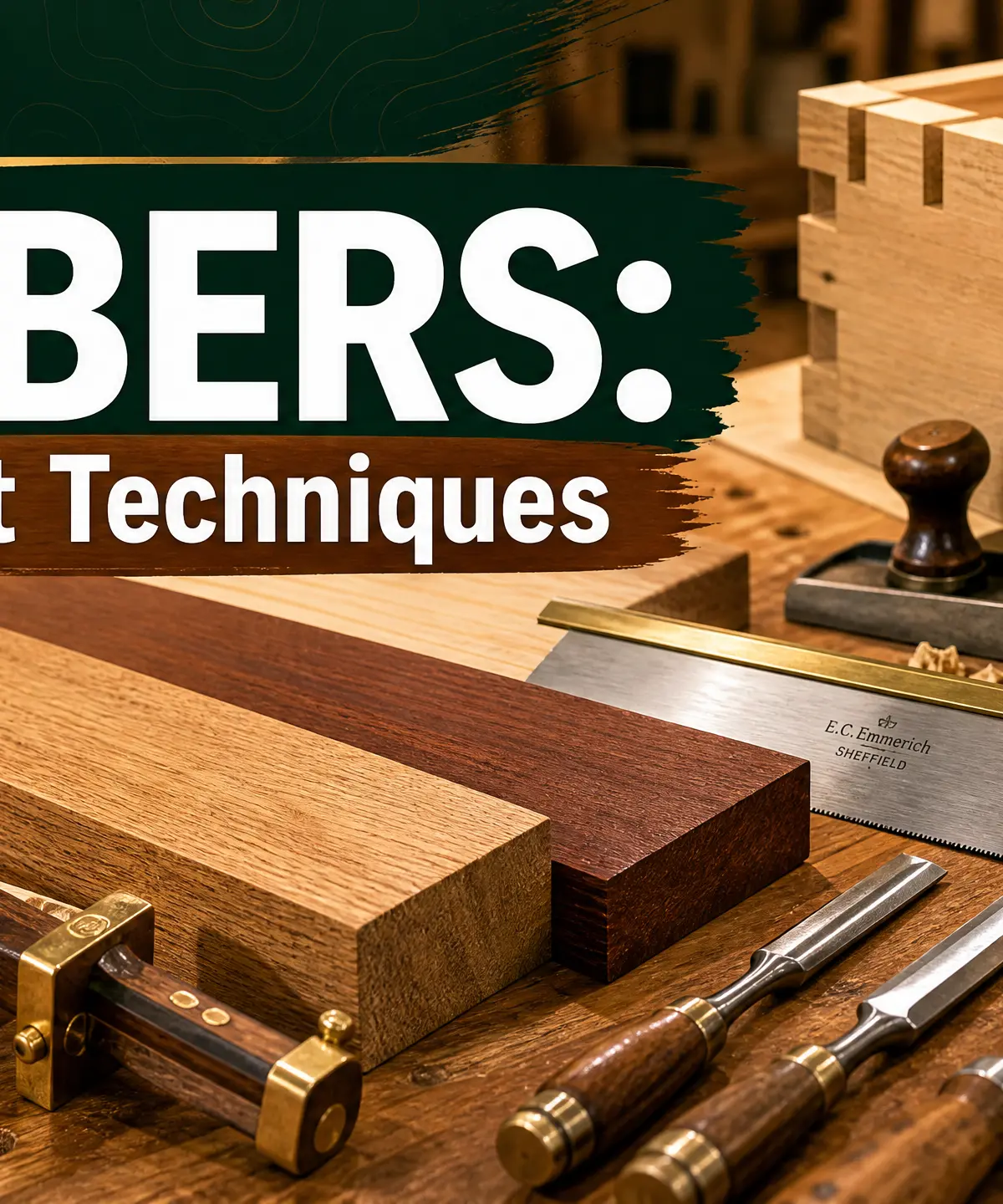 Header image for Timbers: Specialist techniques, tools, equipment and processes