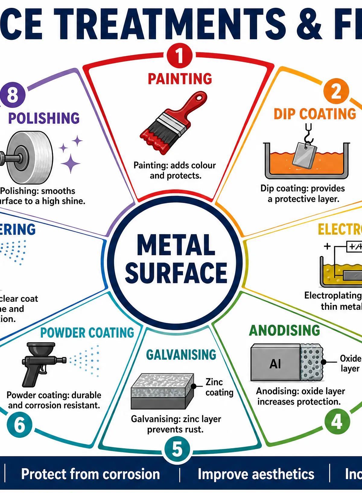 Metal Surface Treatments and Finishes