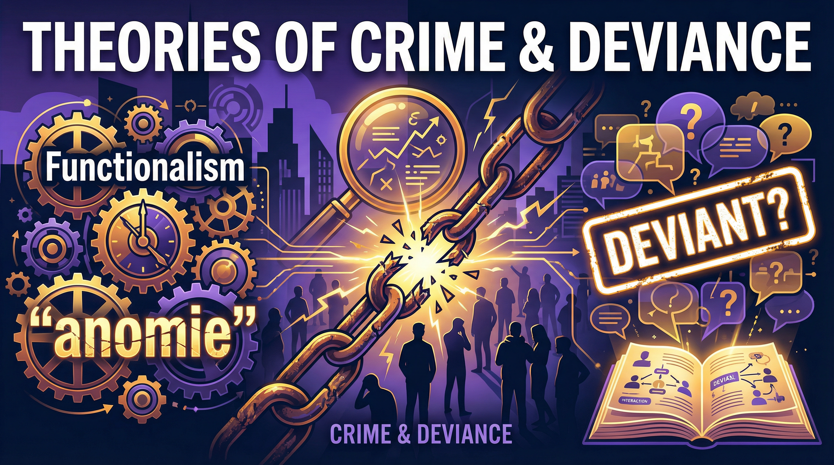 Theories of Crime and Deviance – Sociology – GCSE