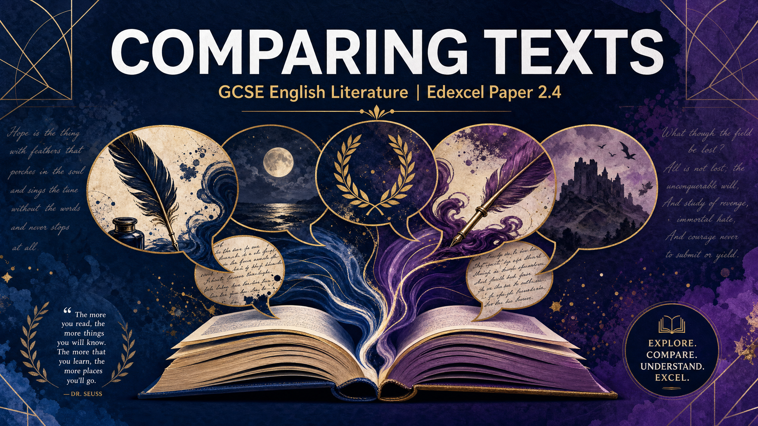 Header image for Comparing Texts