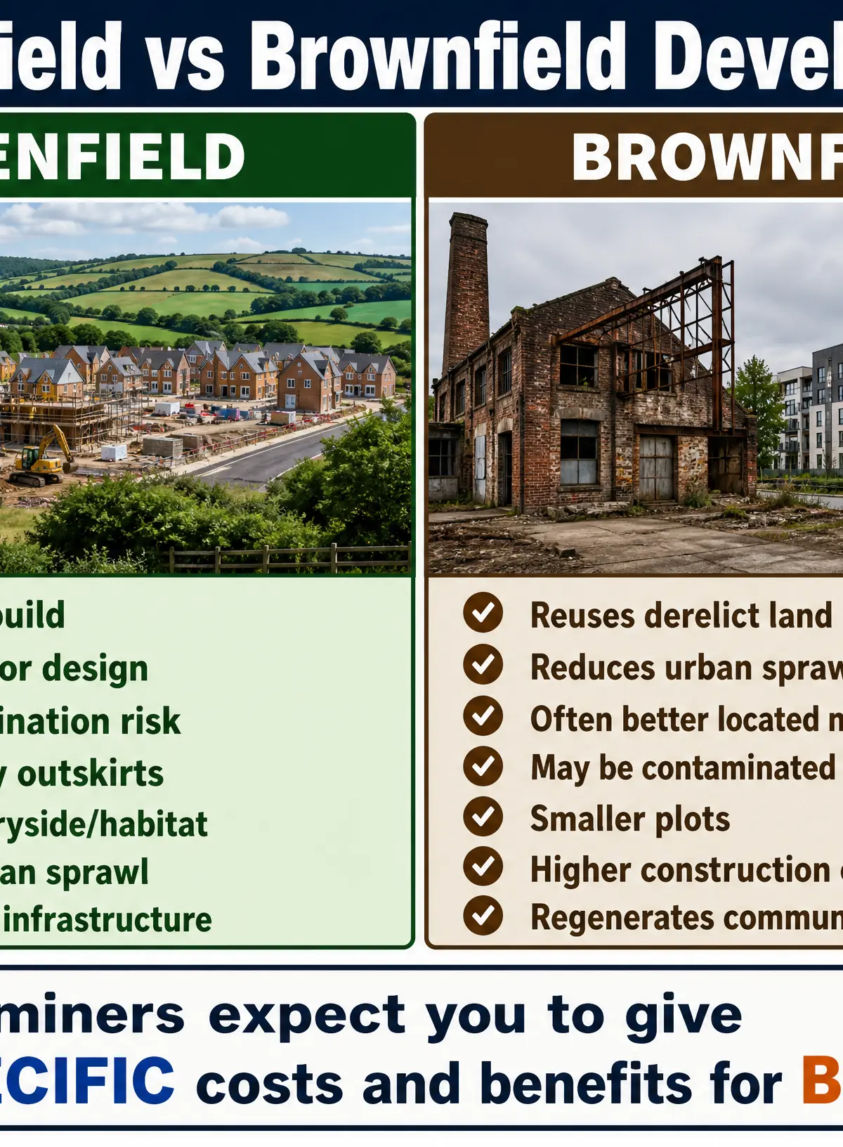 Greenfield vs Brownfield Development