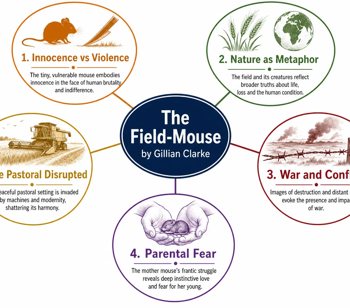 Key Themes in The Field-Mouse