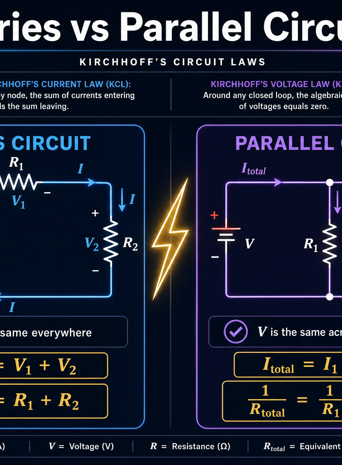 Series vs Parallel Circuits