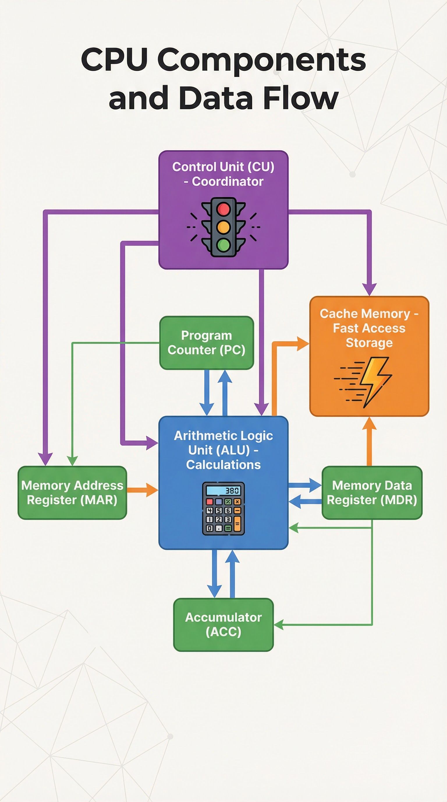 Central Processing Unit (CPU) – Computer Science – GCSE