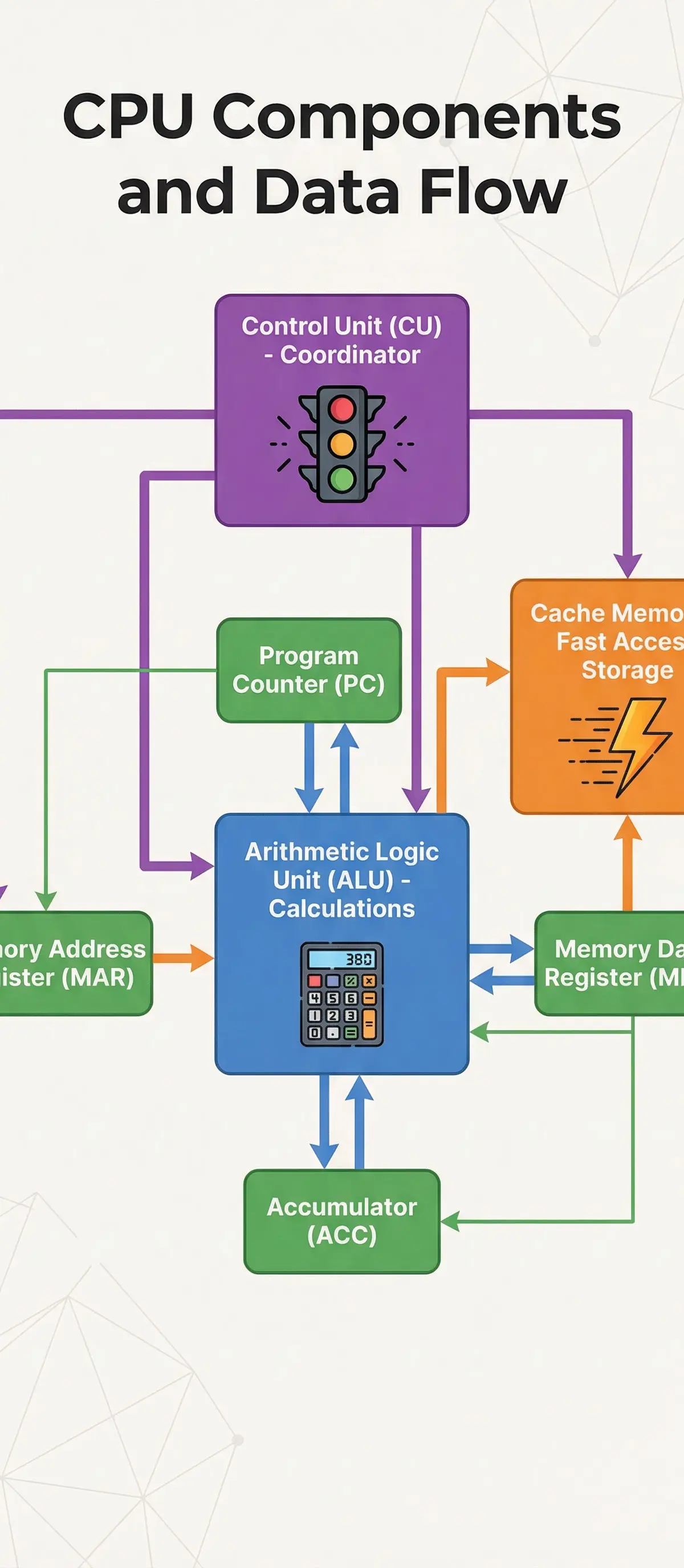 Central Processing Unit (CPU) – Computer Science – GCSE
