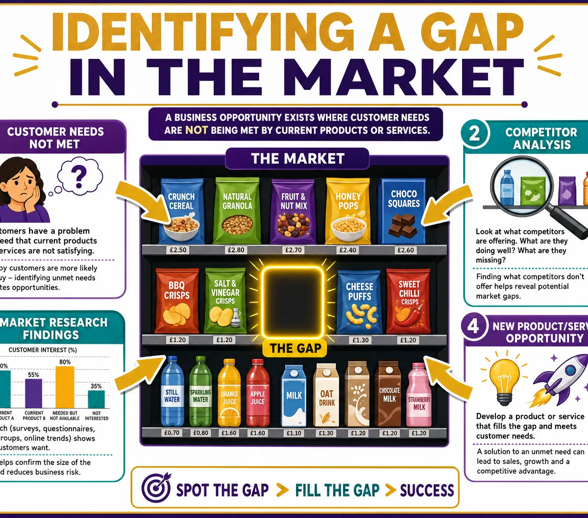 Identifying a Gap in the Market
