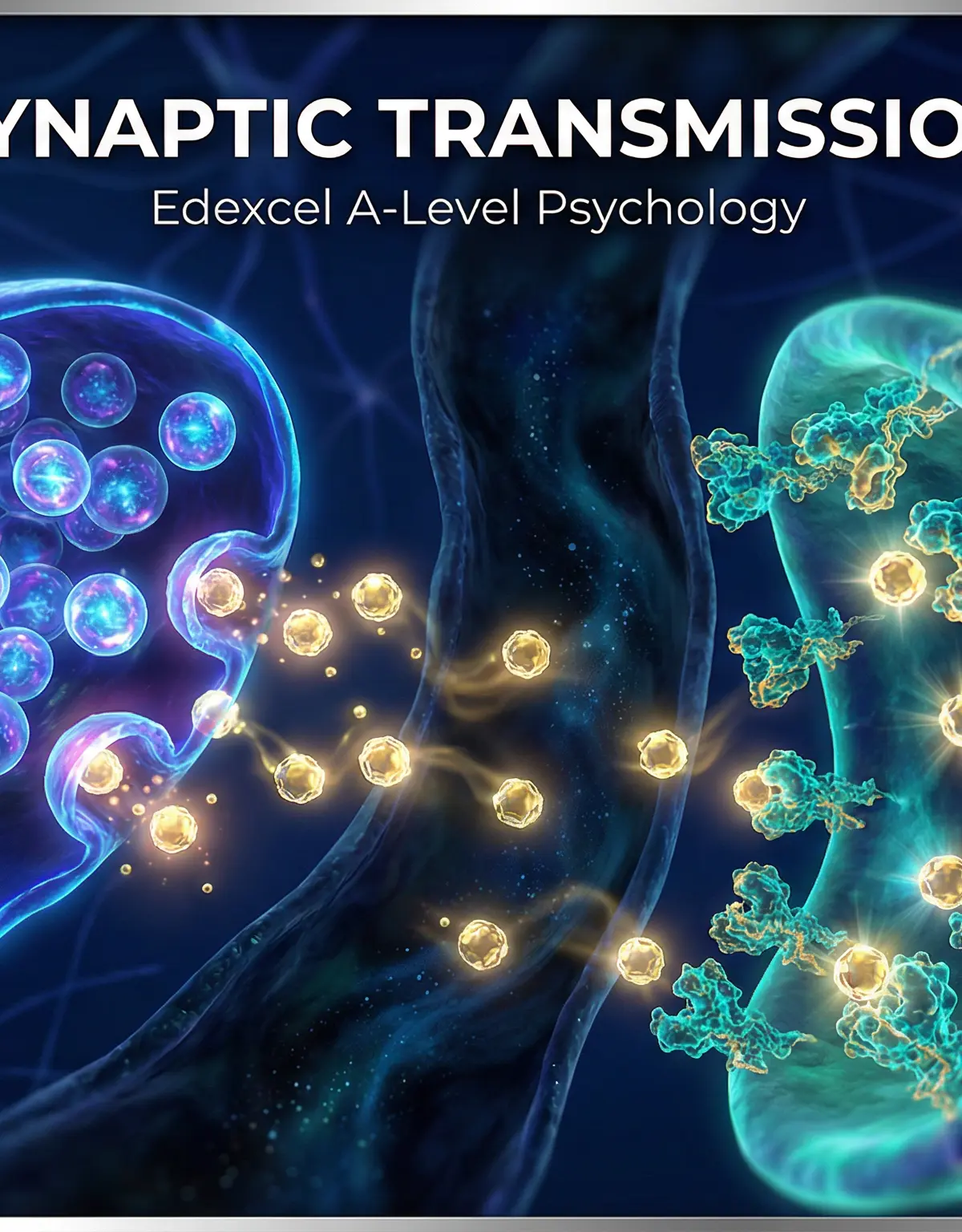 The Electrochemical Cascade of Synaptic Transmission