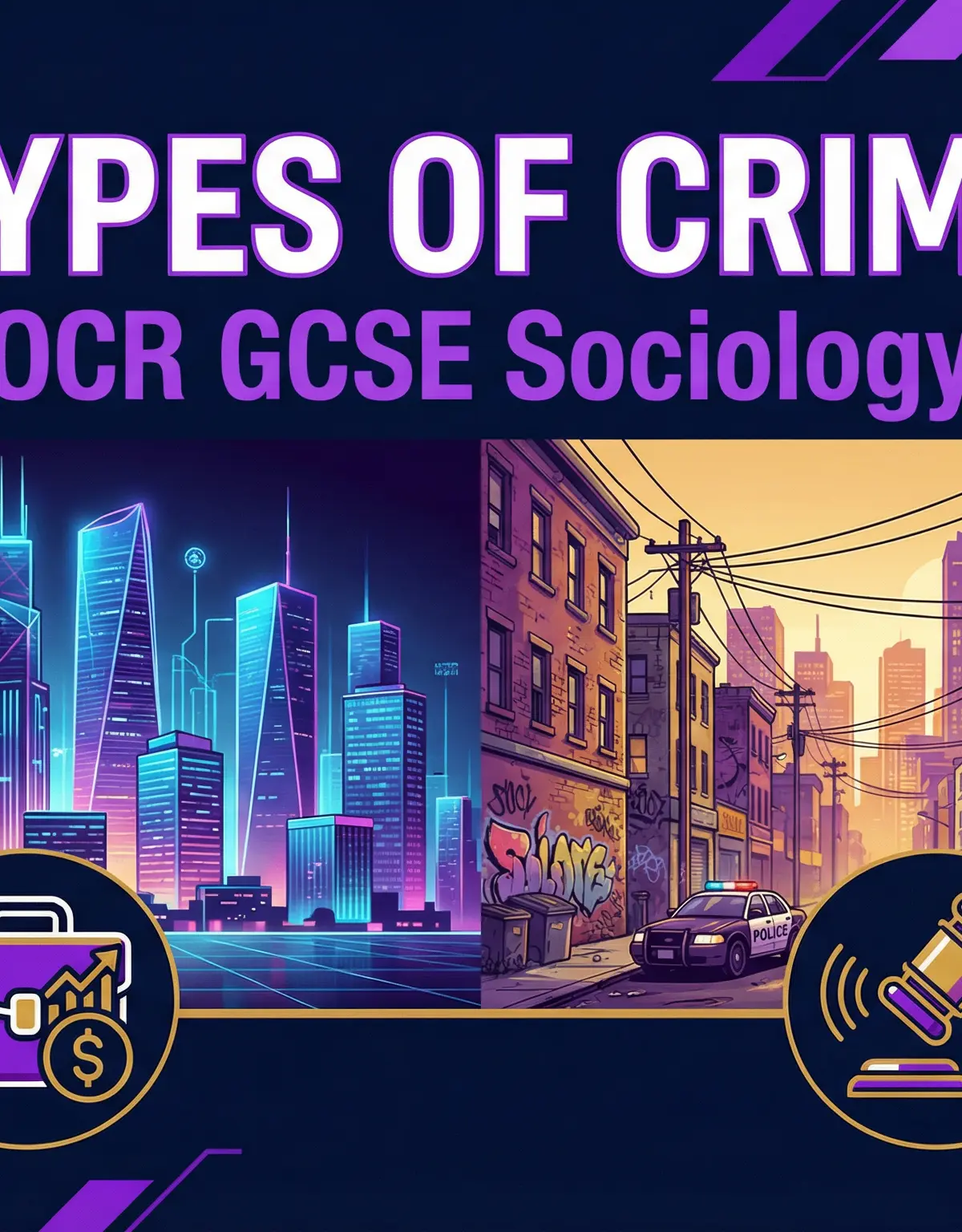 Types of Crime — OCR GCSE Sociology