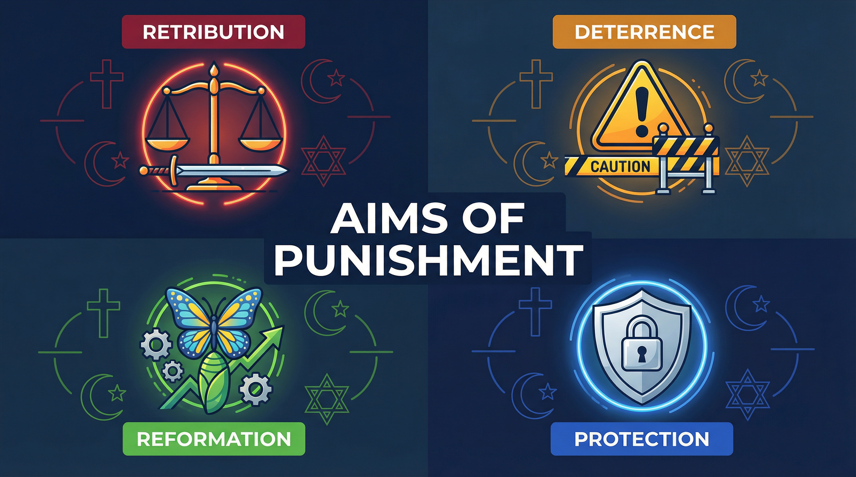 Aims of Punishment – Religious Studies – GCSE