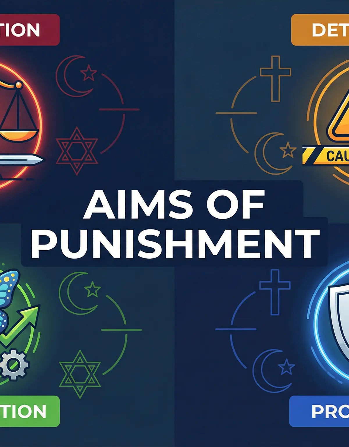 Aims of Punishment – Religious Studies – GCSE