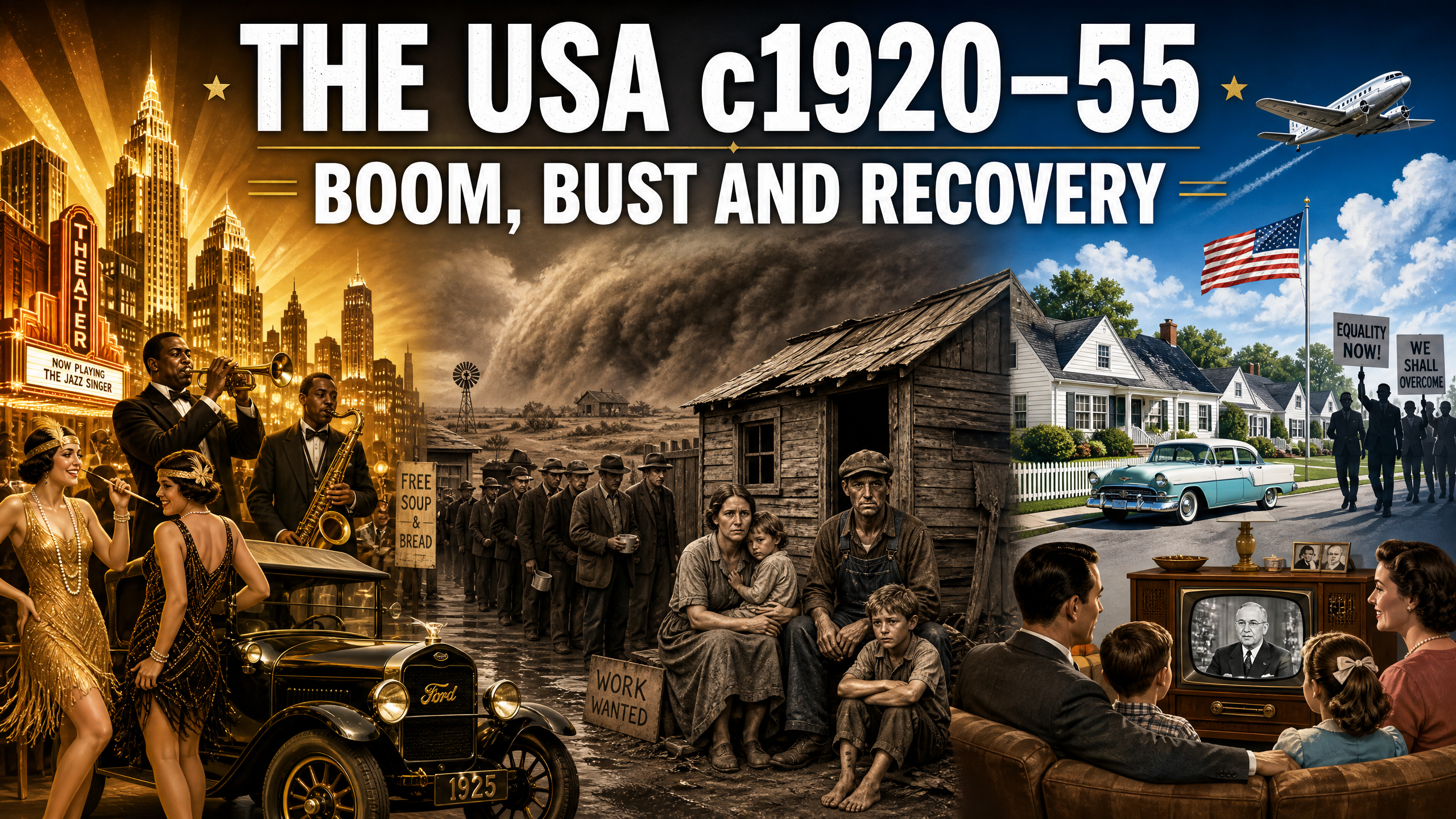 Header image for The USA, c1920–55