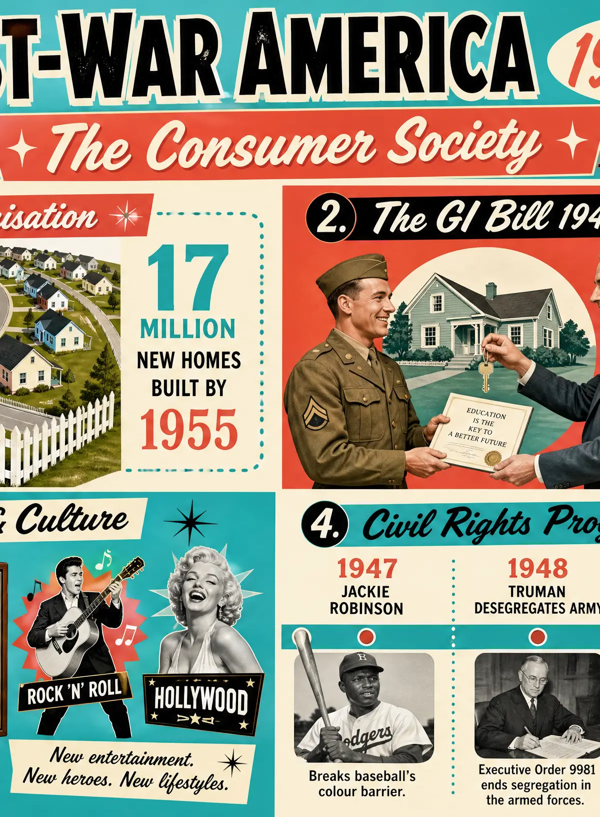 Post-War America 1945–55: The Consumer Society