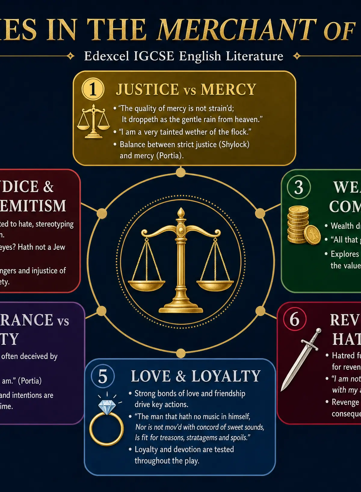 Key Themes in The Merchant of Venice