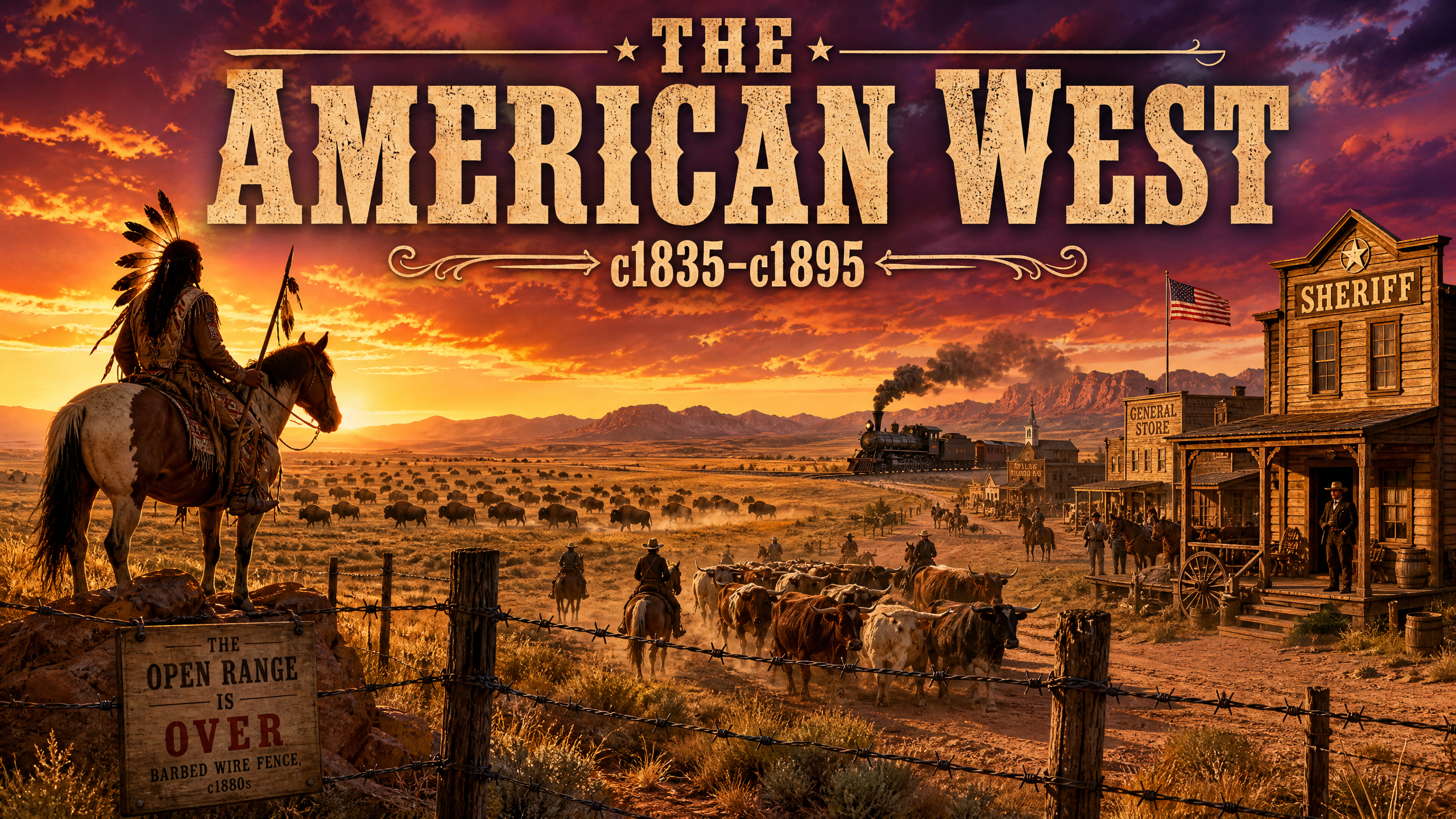 The American West c1835–c1895