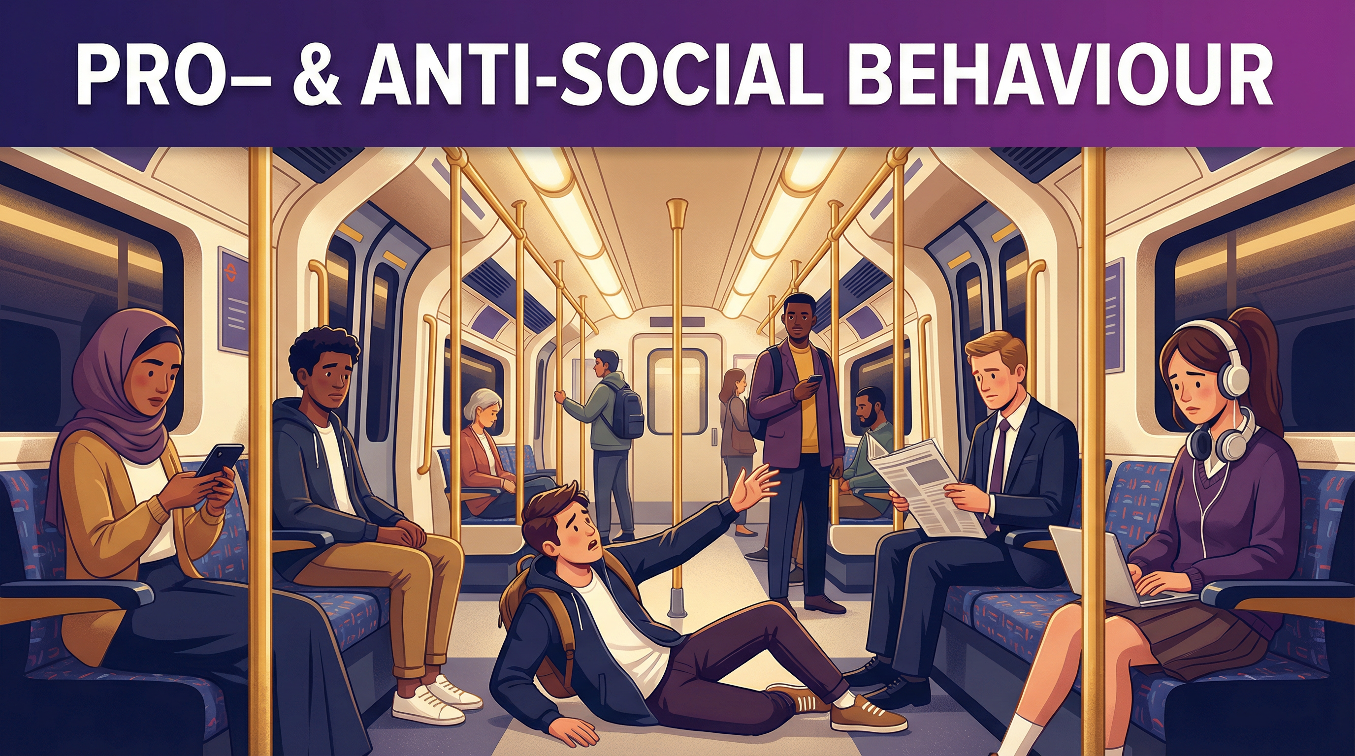 Pro- and Anti-Social Behaviour – Psychology – GCSE