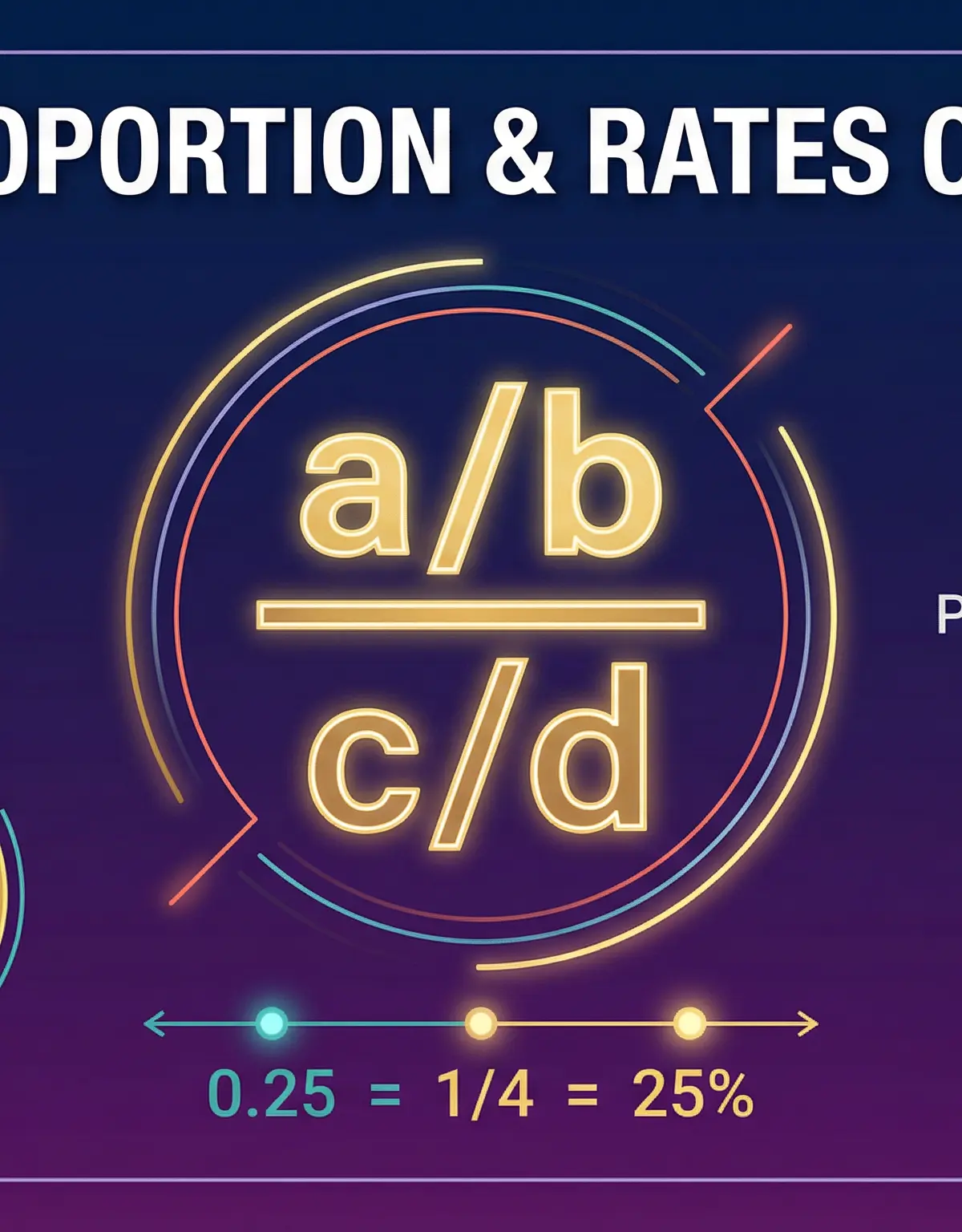 Header image for Ratio, Proportion and Rates of Change