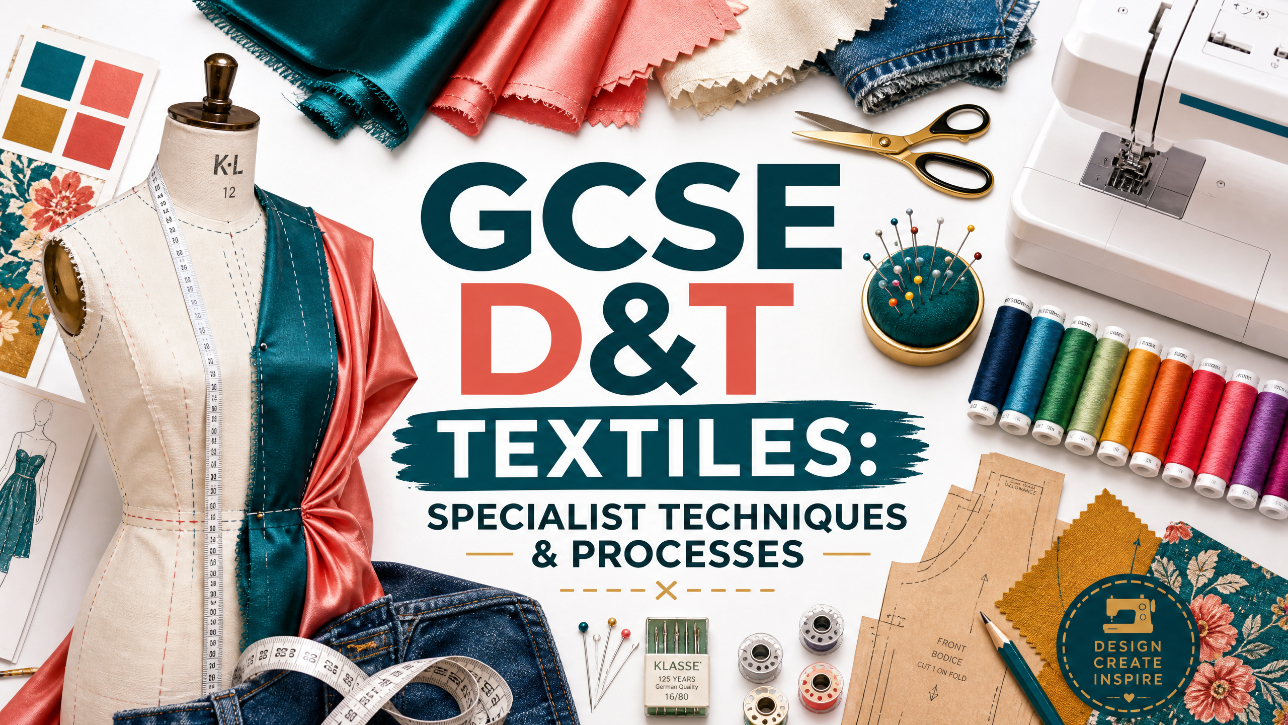 GCSE D&T Textiles: Specialist Techniques & Processes