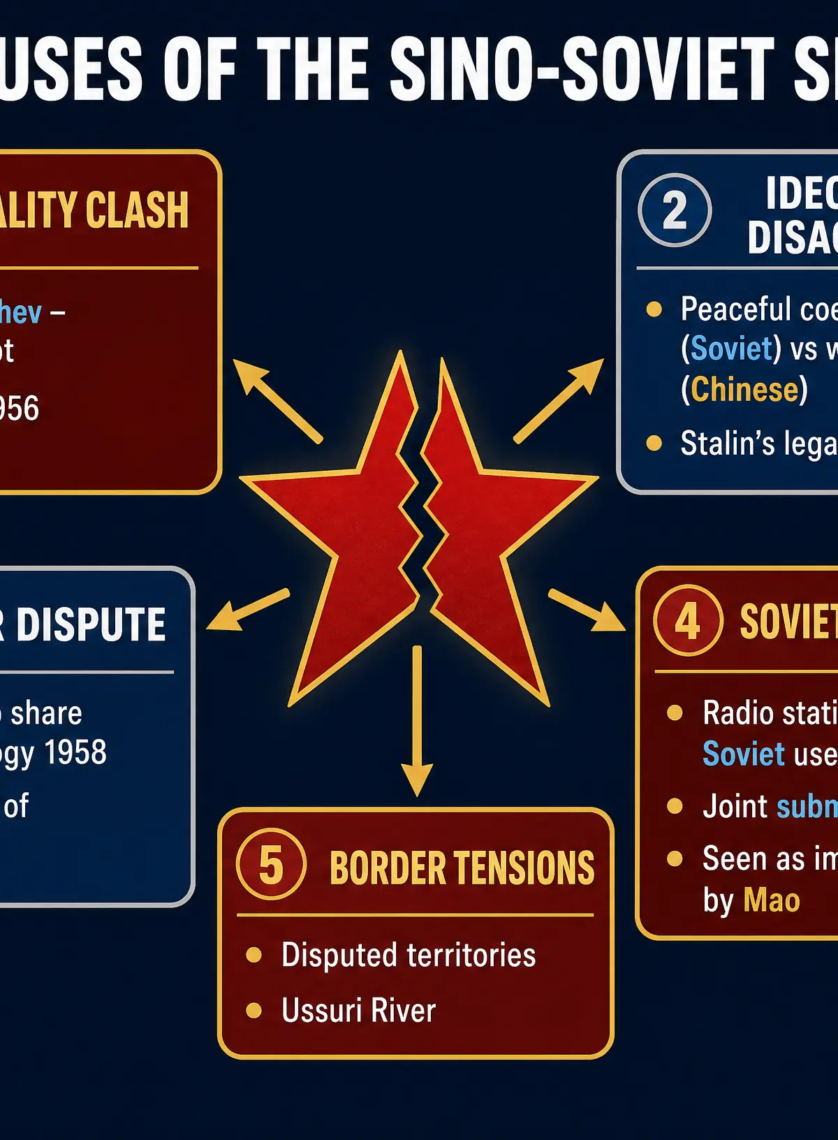 Key Causes of the Split