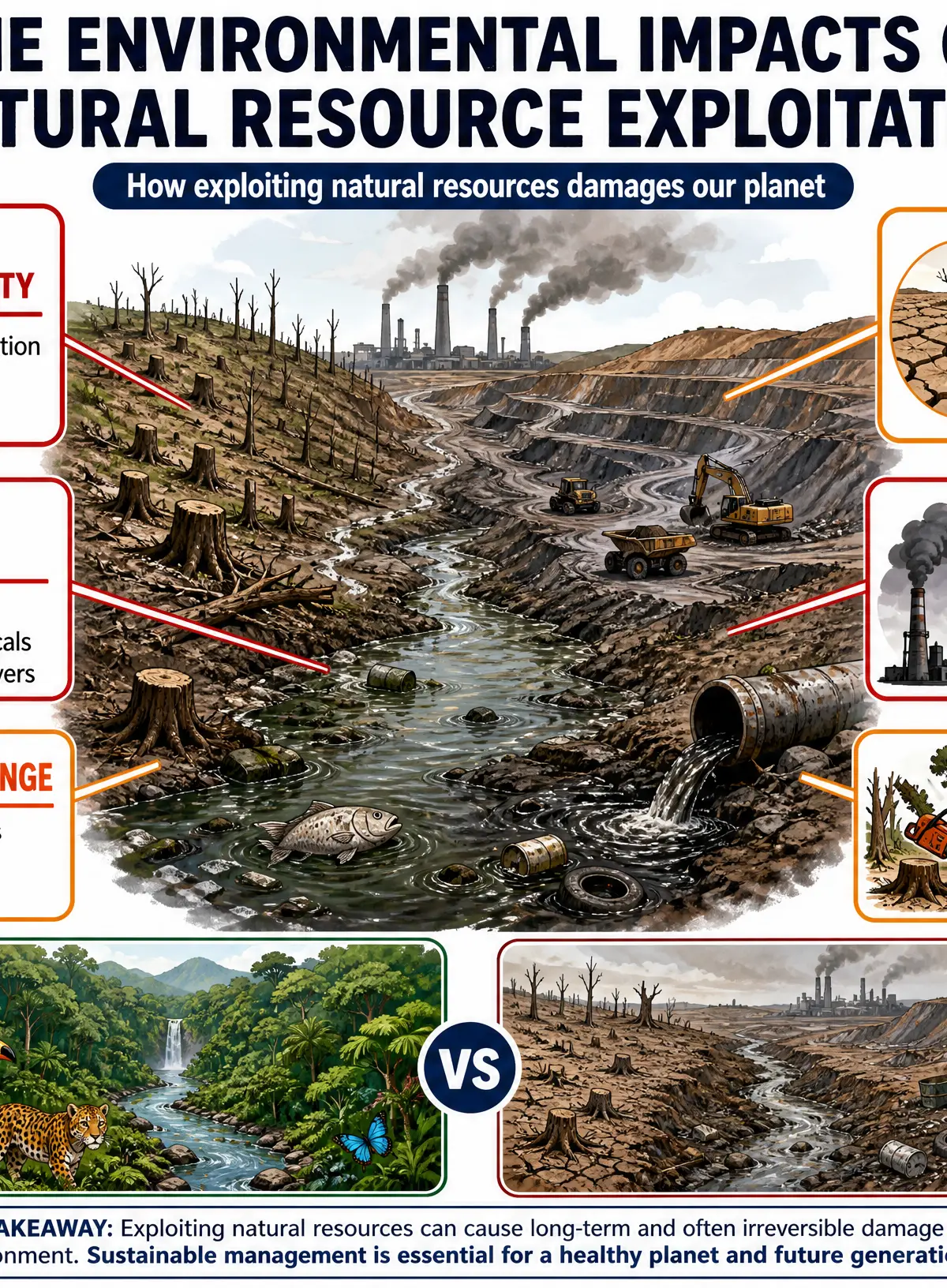 The Environmental Impacts of Natural Resource Exploitation