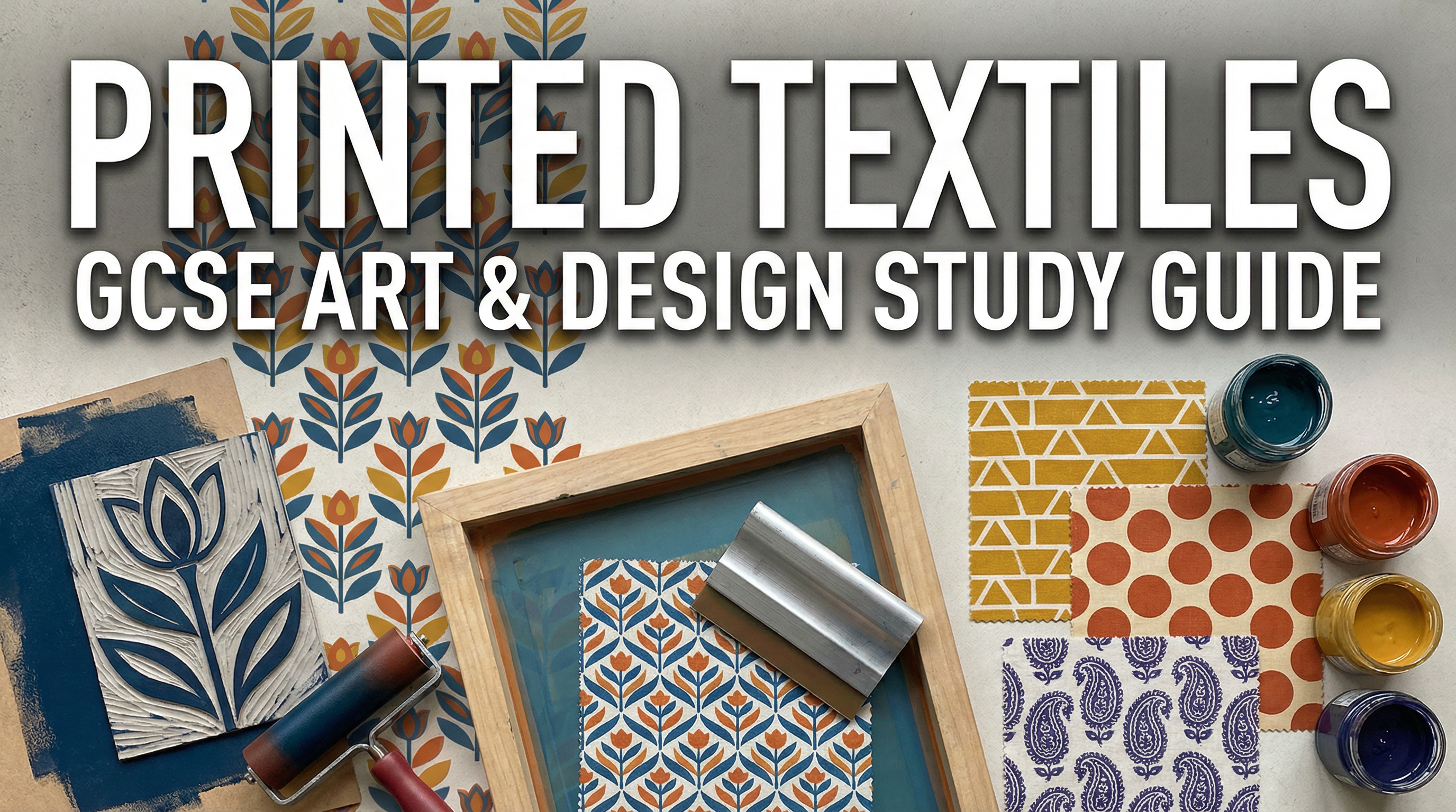 Header image for Printed Textiles.