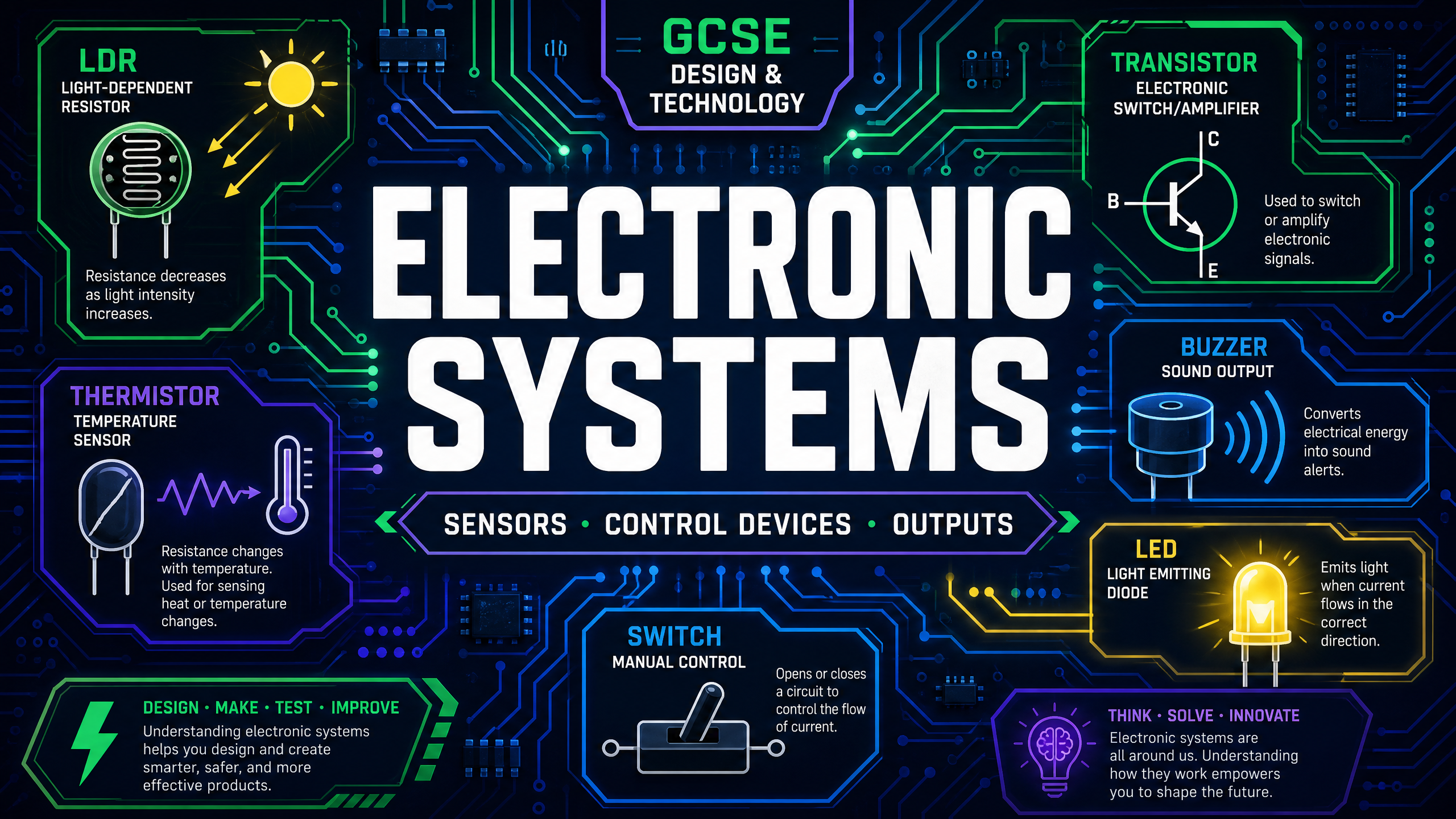 Header image for How electronic systems provide functionality to products and processes