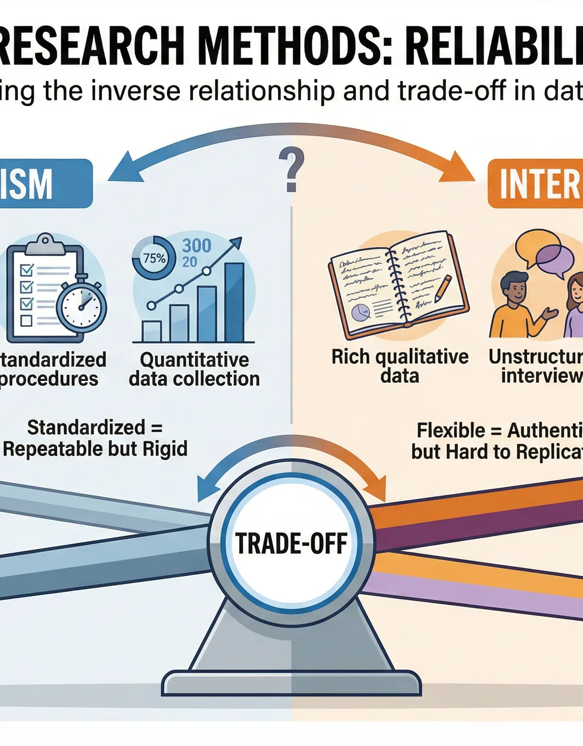 The Reliability vs. Validity Trade-Off.
