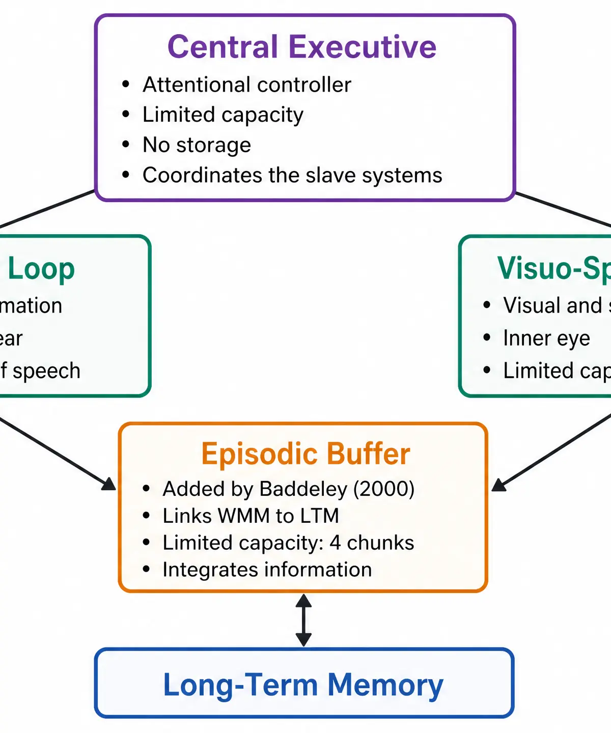 The Working Memory Model (1974/2000)