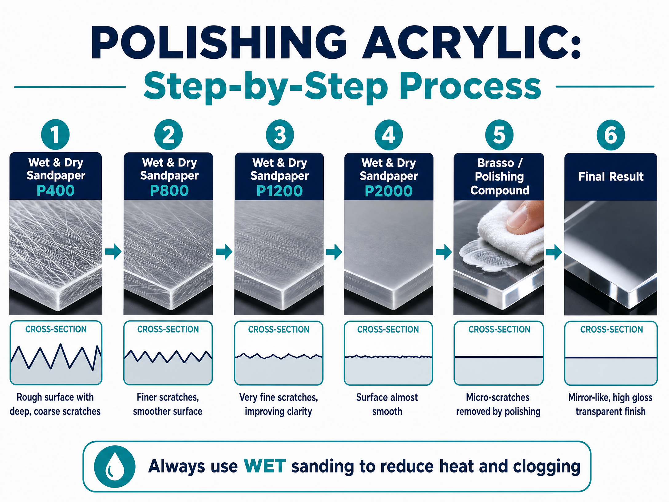 The Acrylic Polishing Process