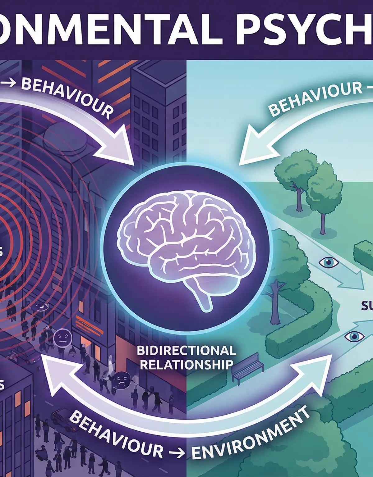 Header image for OCR A-Level Environmental Psychology.