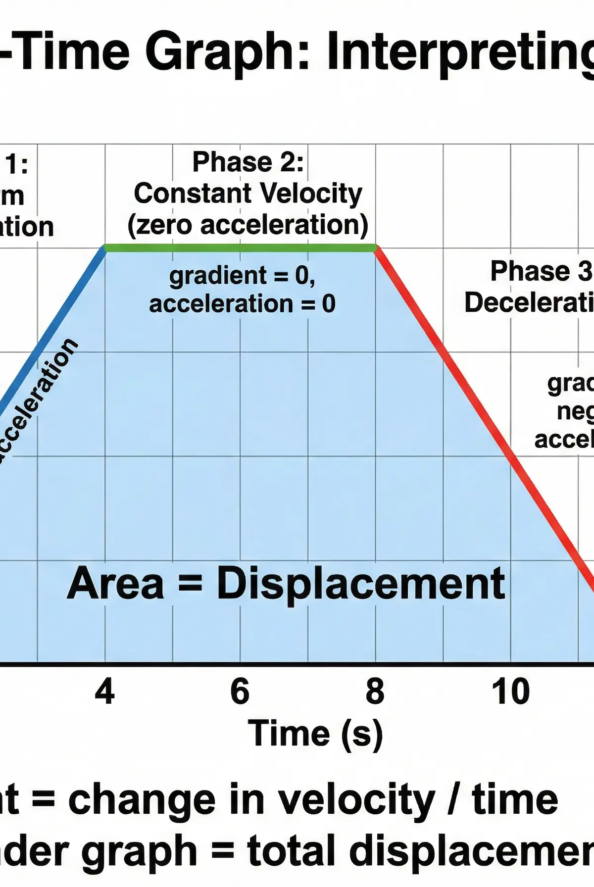 Interpreting Velocity-Time Graphs