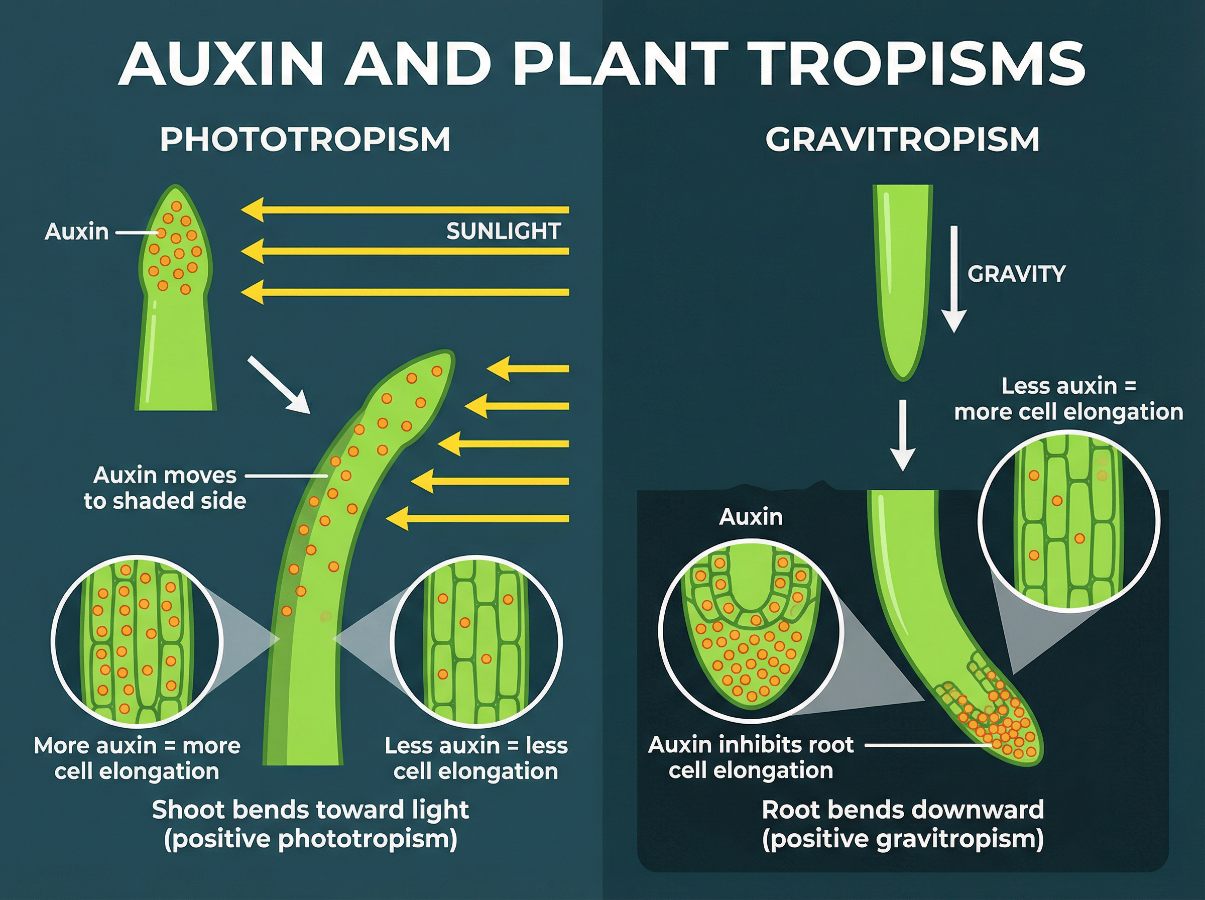 Auxin and Plant Tropisms