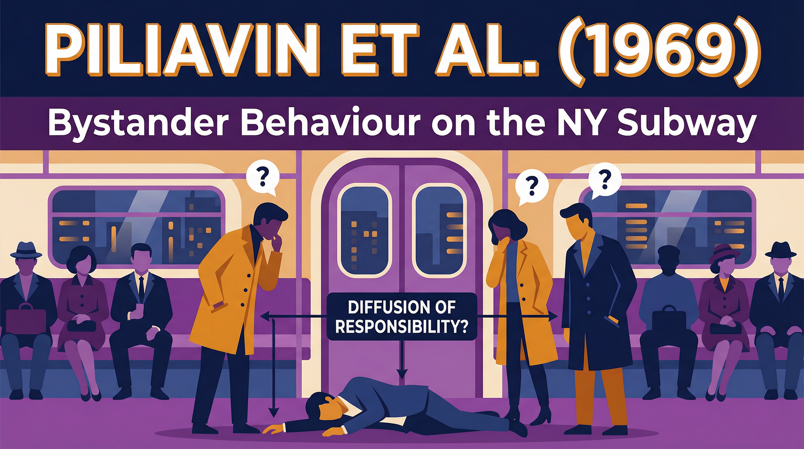 Piliavin et al. (1969) - Bystander Behaviour – Psychology – A-Level