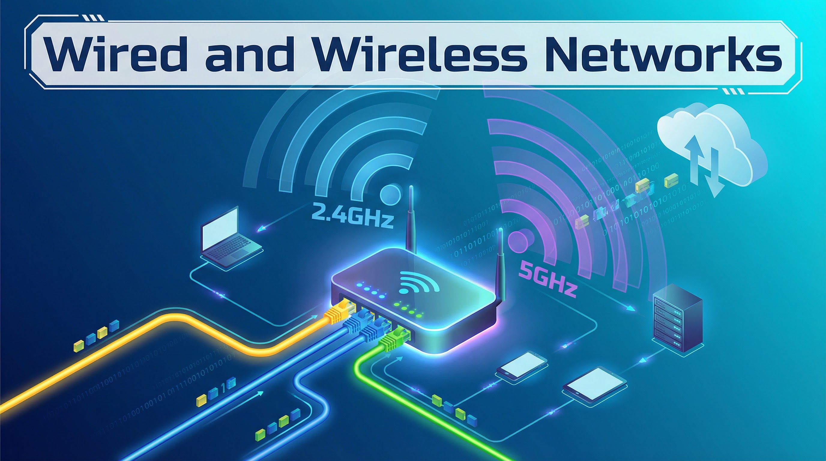Header image for Wired and Wireless Networks