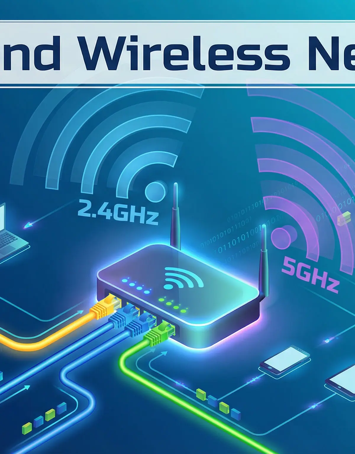 Header image for Wired and Wireless Networks