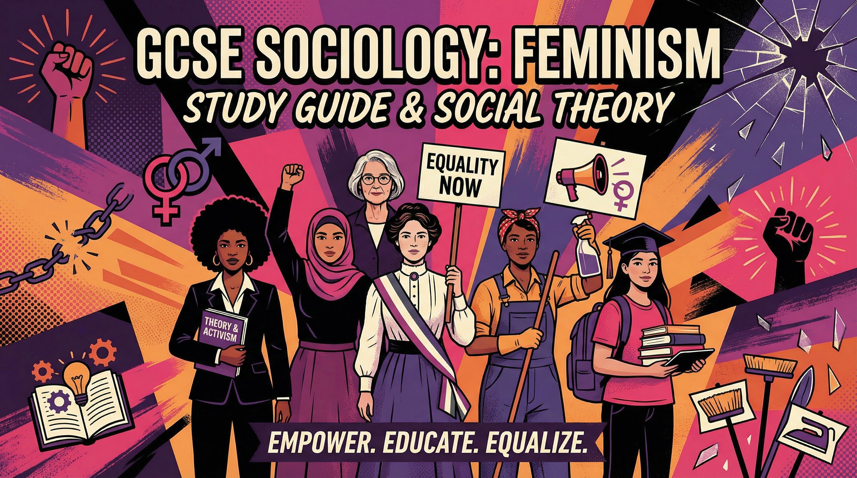 Header image for GCSE Sociology: Feminism.