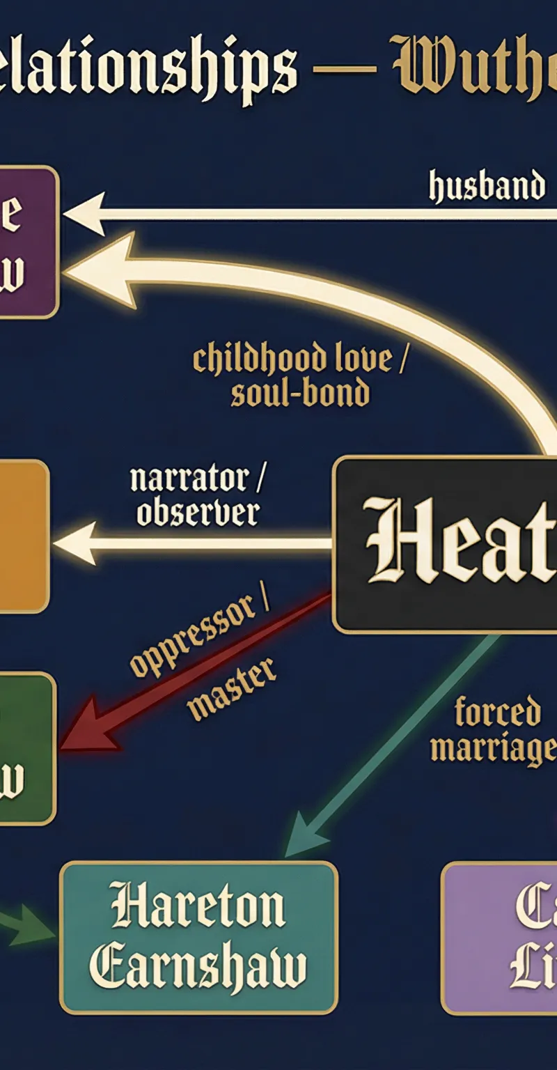 Character Relationships in Wuthering Heights