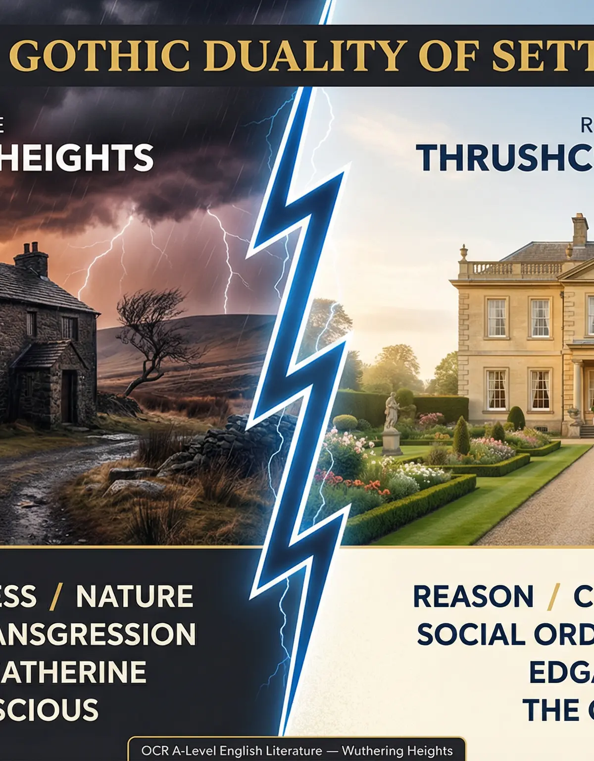 The Symbolic Duality of Setting in Wuthering Heights