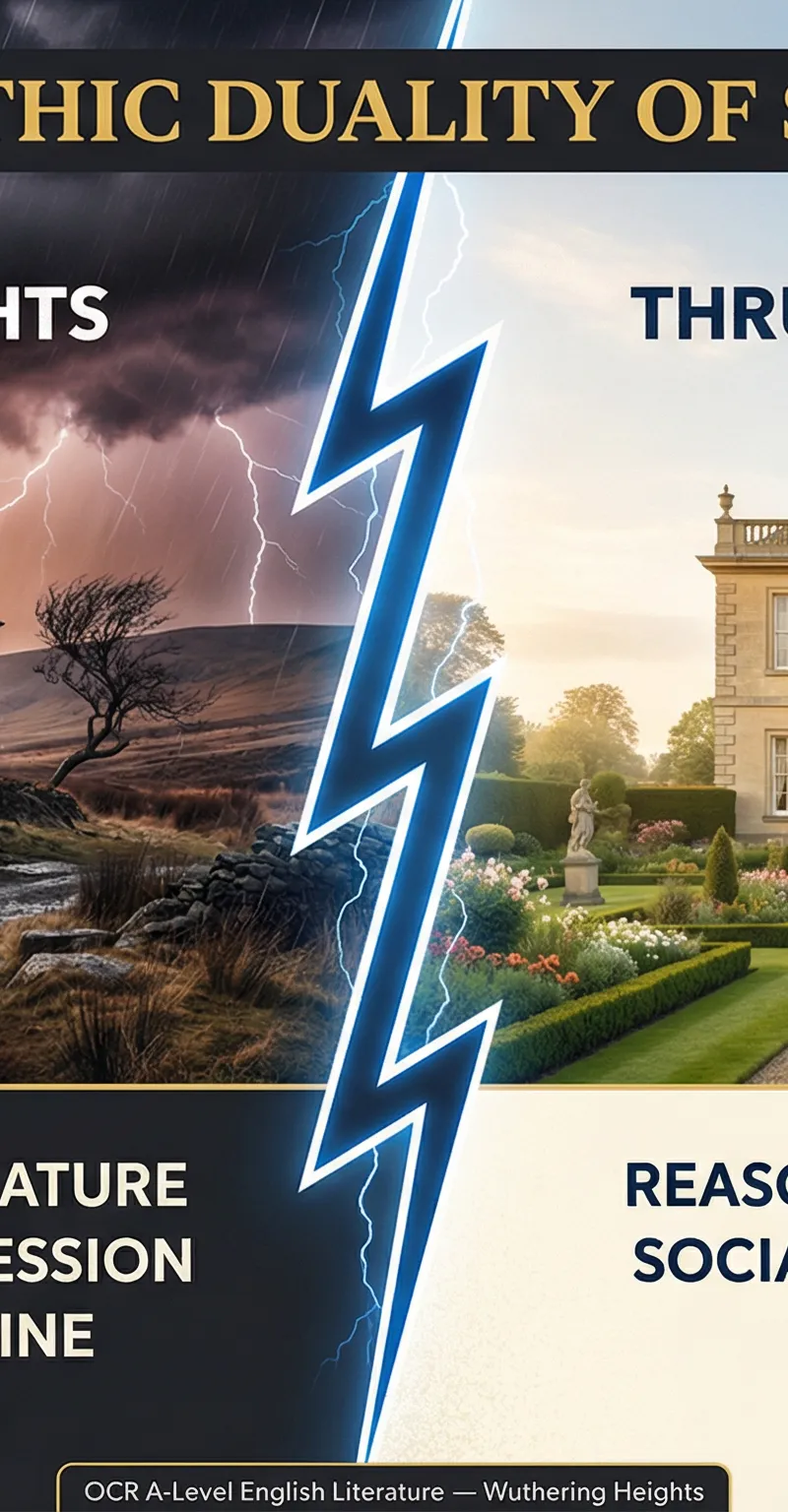The Symbolic Duality of Setting in Wuthering Heights