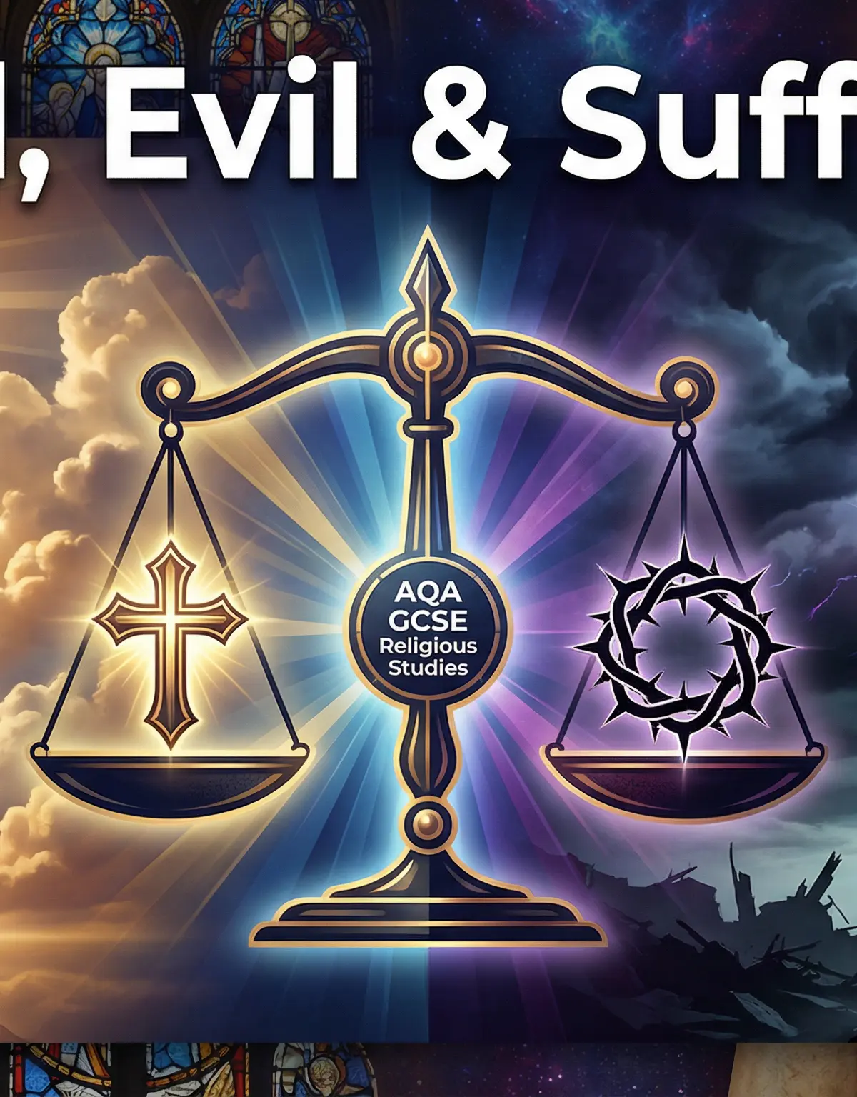 Header image for Good, Evil, and Suffering.
