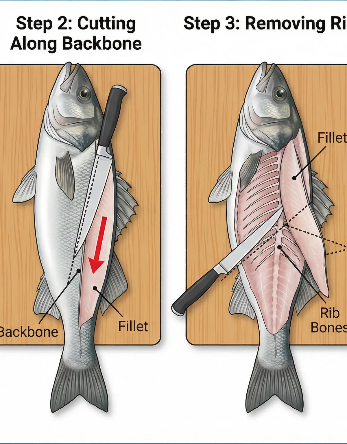 Visual Guide: How to Fillet a Fish