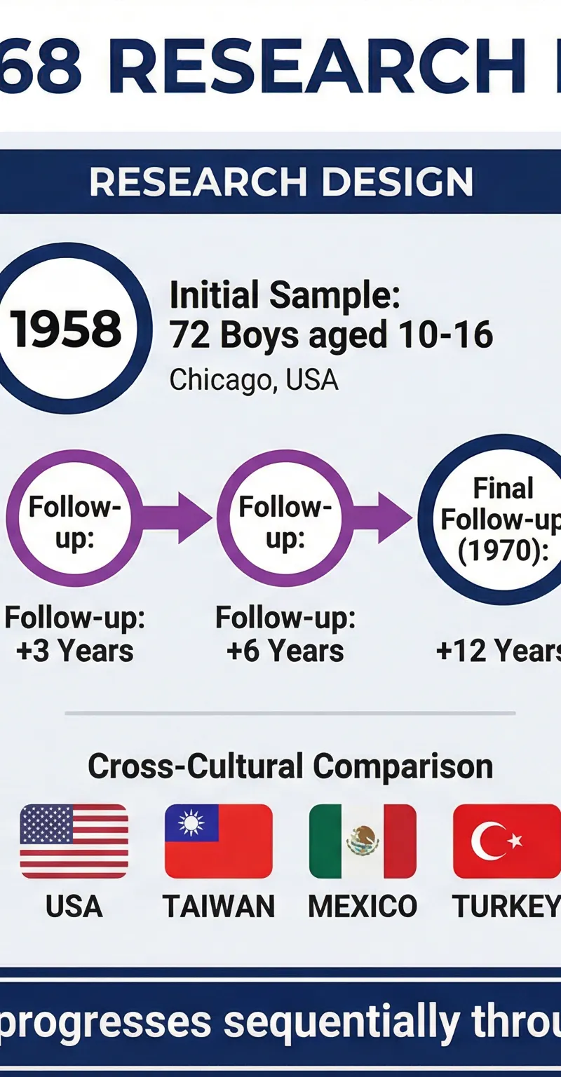A visual guide to the procedure, from the Heinz Dilemma to the cross-cultural comparisons.