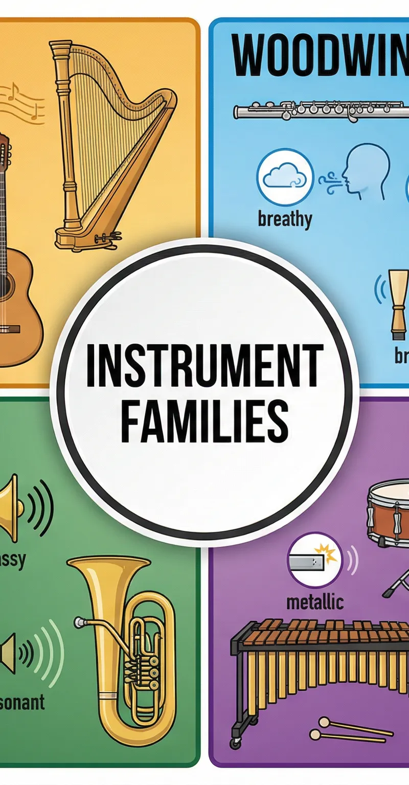 The Four Instrument Families