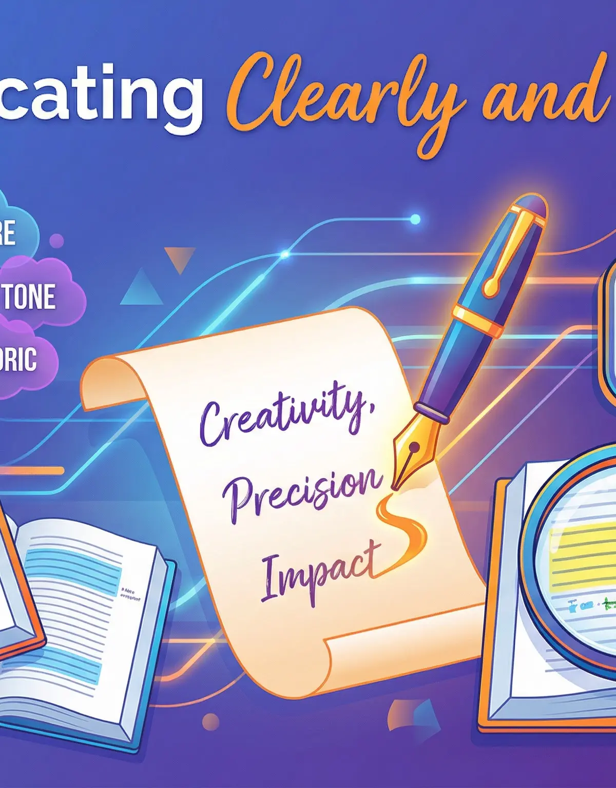 Header for Communicating Clearly and Effectively Guide
