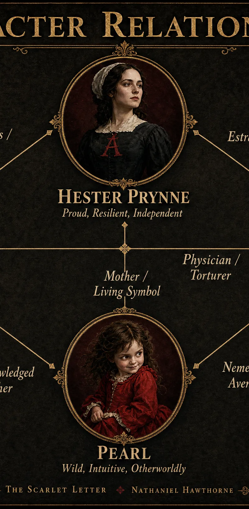 Character Relationships in The Scarlet Letter