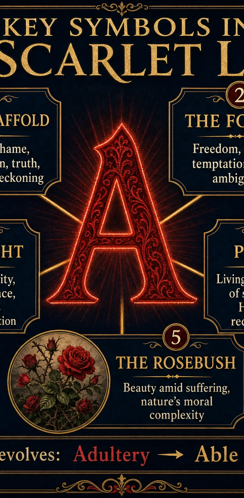 Key Symbols in The Scarlet Letter