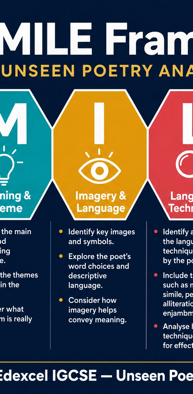 The SMILE Framework for Unseen Poetry